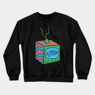 TV space Crewneck Sweatshirt